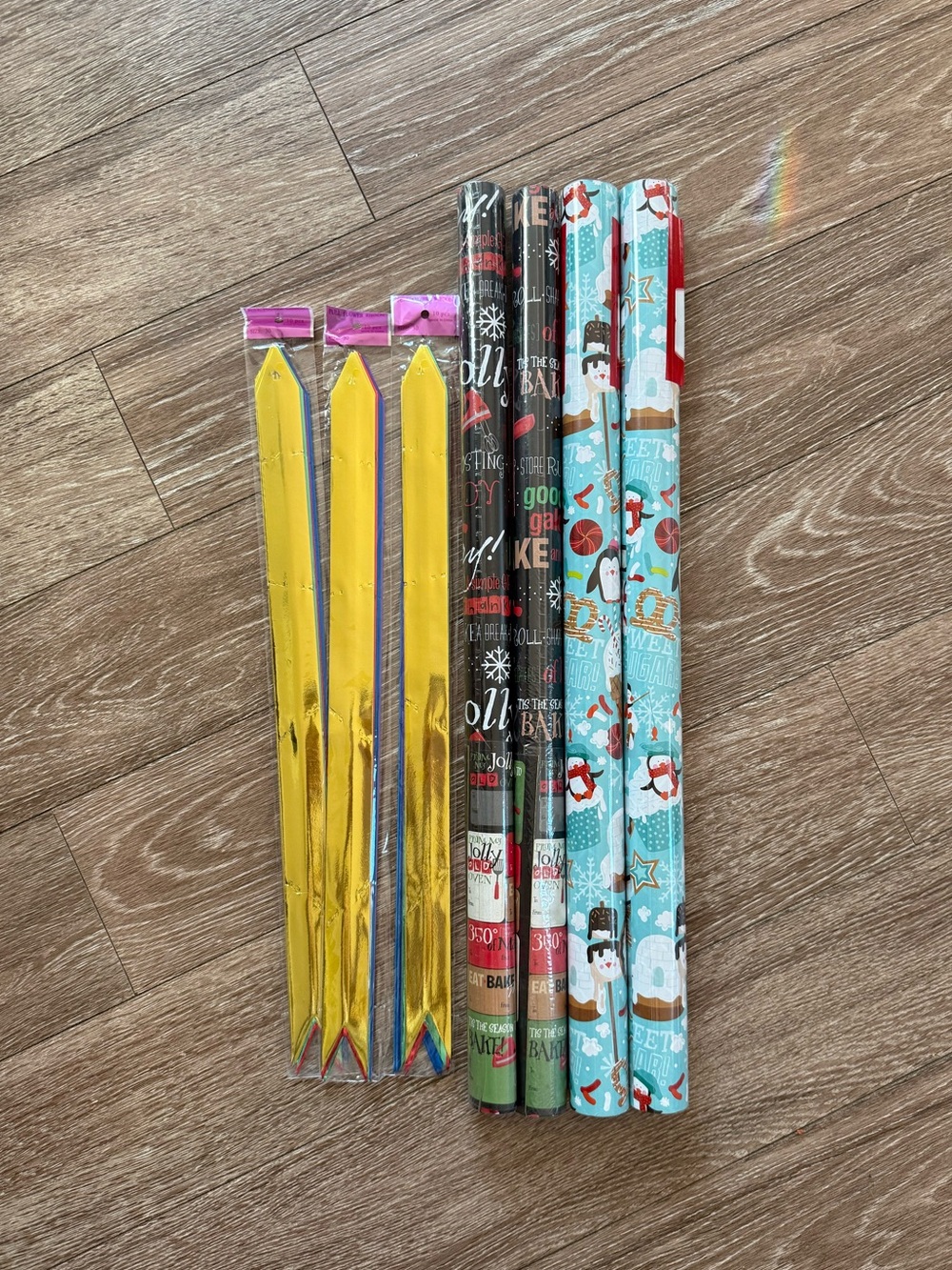 Christmas wrapping paper bundle
